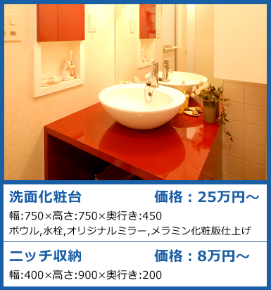 CASE4 尼崎市／スタイリッシュな手洗い鉢